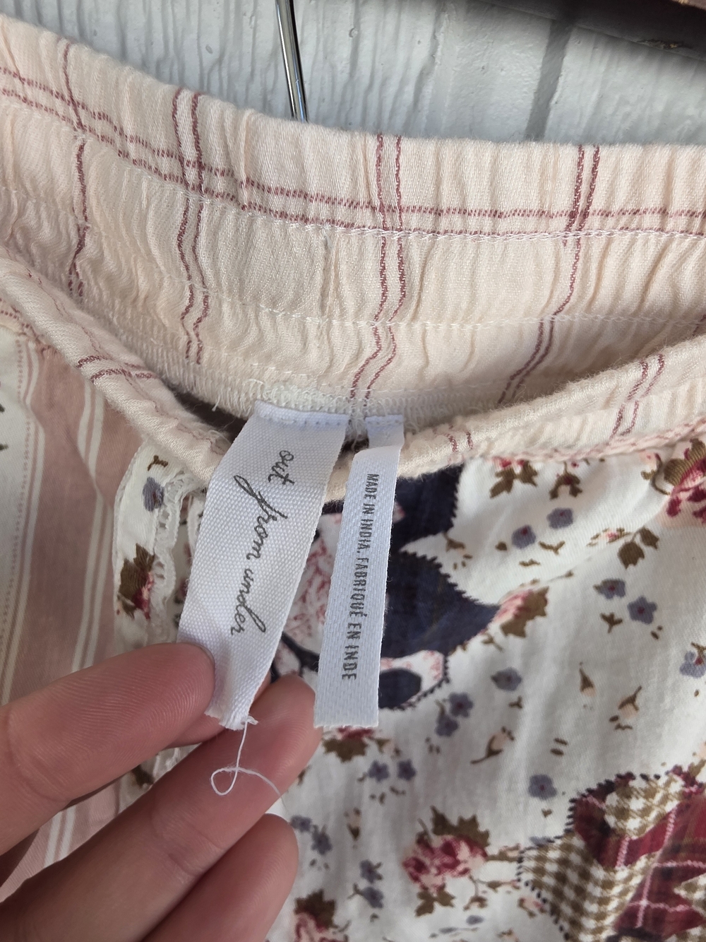 Urban Outfitters Out From Under PJ Pants - Grandma Core Crafty Style - Size S - Picture 6 of 9
